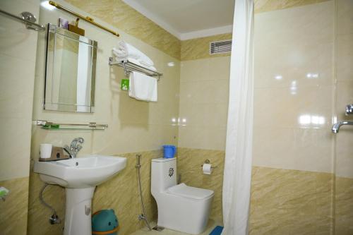 Kupatilo u objektu Friendly Homes DR