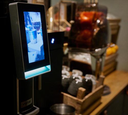 Kuchyň nebo kuchyňský kout v ubytování Hotel Anna Casparii