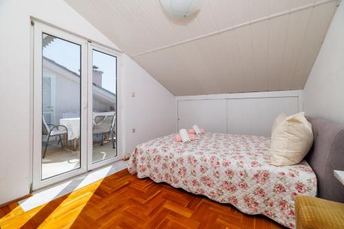 Postel nebo postele na pokoji v ubytování Sunset Terace