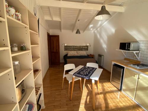 Η κουζίνα ή μικρή κουζίνα στο Inti Laufquen