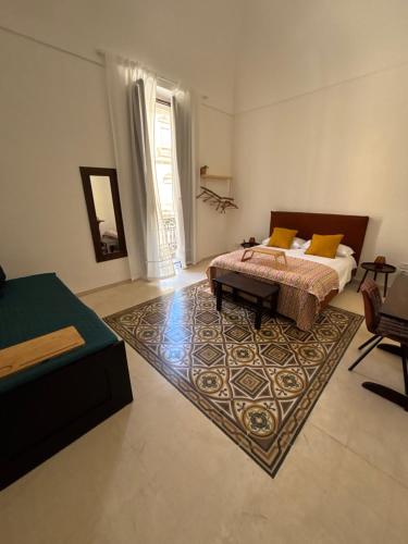 Cama o camas de una habitación en Palazzo Conserva