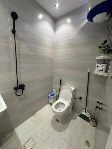 Koupelna v ubytování شقة استديو دخول ذاتي حي الوزارات