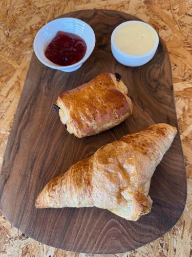 Jídlo v luxury tent nebo okolí