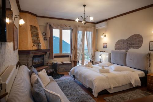 Postel nebo postele na pokoji v ubytování Semeli Guesthouse