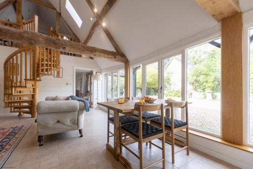 Χώρος καθιστικού στο The Cart Shed