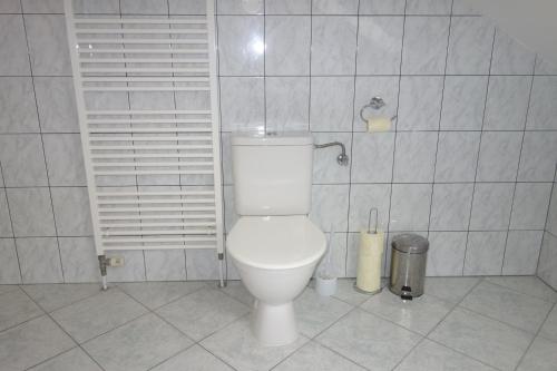 Koupelna v ubytování Penzion Farma