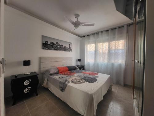 Voodi või voodid majutusasutuse Adosado cerca de la playa y montaña, relax toas