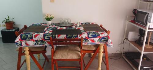 Et tv og/eller underholdning på Alojamiento Taibor