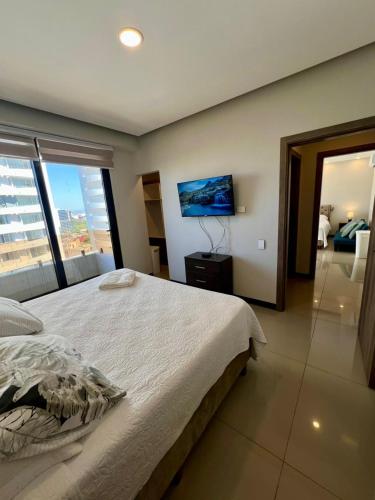 Llit o llits en una habitació de SKY View