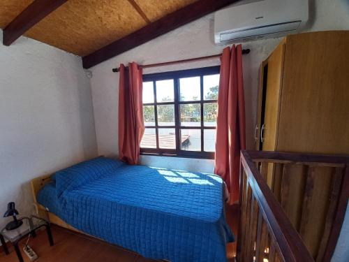 Voodi või voodid majutusasutuse Casa con increible Vista al Mar para 4 personas a 50 m de la playa!!! toas