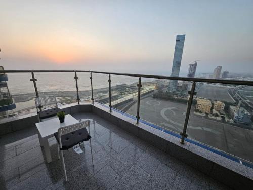 Balkón nebo terasa v ubytování فيلا جار القمر اطلاله بحرية Near Moon Sea View