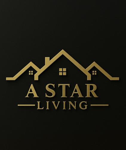a star living logo with two houses at A Star Living in Liversedge