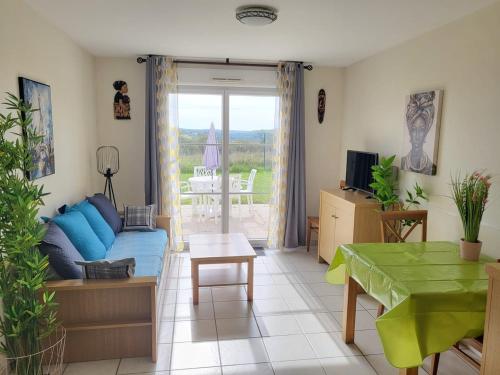 Et opholdsområde på Havre de paix à Azay-le-Rideau - piscine chauffée