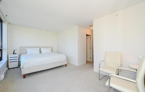 Voodi või voodid majutusasutuse Skyline Peak, Entire Private Guest Suite toas