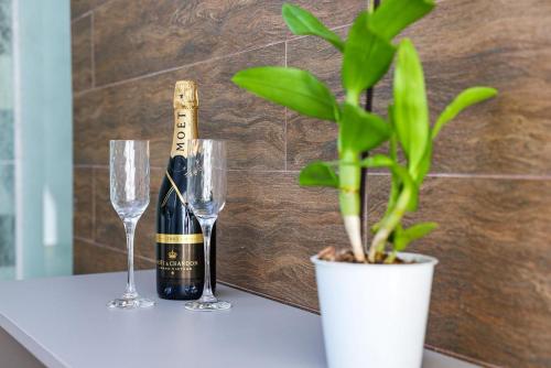 Nápoje v ubytování Vila das Aguas Ilhabela