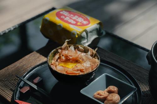 Jídlo v vily nebo okolí