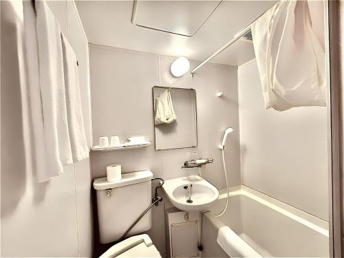 Ένα μπάνιο στο Fuji Premium Hotel