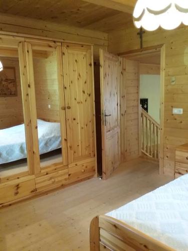 Postel nebo postele na pokoji v ubytování Almwiese Apartment