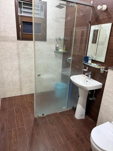 Koupelna v ubytování Chandigarh Green Nook