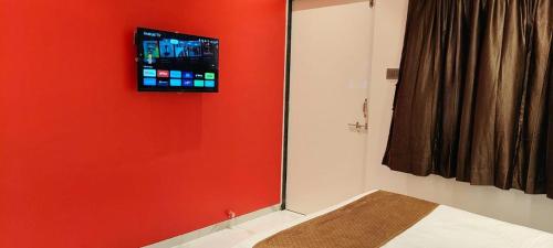 Een TV en/of entertainmentcenter bij Eco Wind
