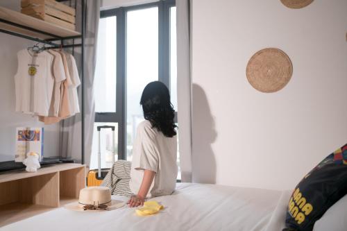 Postel nebo postele na pokoji v ubytování 22 Macalisterz George Town