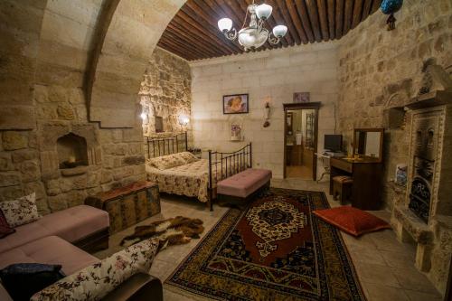 Posezení v ubytování Assiana Cave Hotel