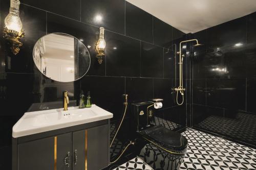 Koupelna v ubytování Vina Vintage Hotel