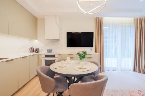 Cuina o zona de cuina de Simpsono Apartamentai