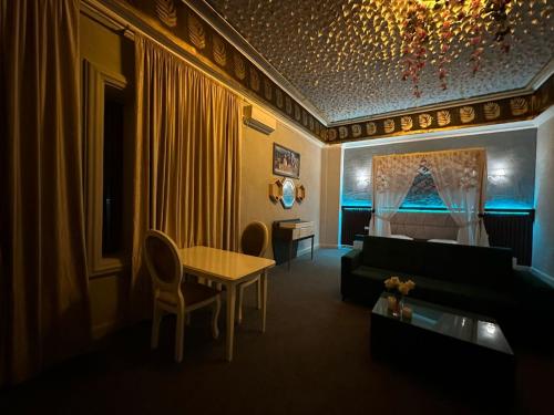 Olive Seaside Hotelにあるシーティングエリア