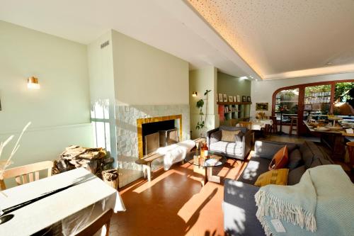Χώρος καθιστικού στο Boutique hôtel Maria-Christina
