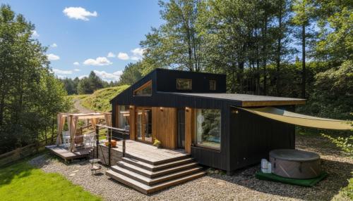 KOCIEWSKA DACZA - domek o podwyższonym standardzie, POMORSKIE, RZEKA, LASY, ŁĄKI