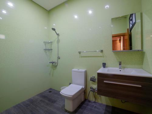 Koupelna v ubytování Villa privée & élégante avec piscine & jardin