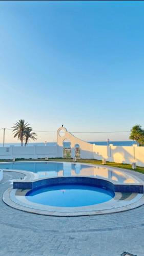 Swimmingpoolen hos eller tæt på Hergla Apartment