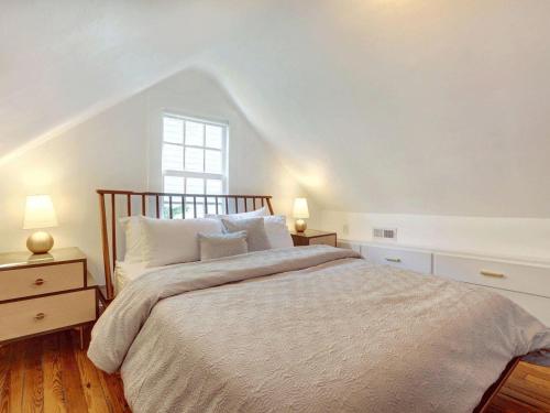 Postel nebo postele na pokoji v ubytování Tiny House