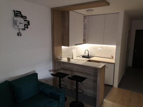 Una cocina o zona de cocina en Lux Iva apartman