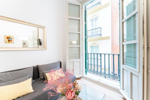 Posezení v ubytování Apartamento Centro Histórico II