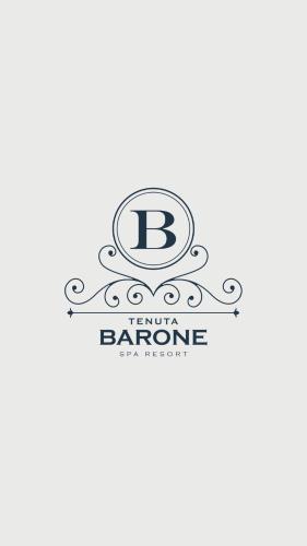 a letter monogram logo with a vintage ornament premium vector at Tenuta Barone Resort & Spa in Capurso