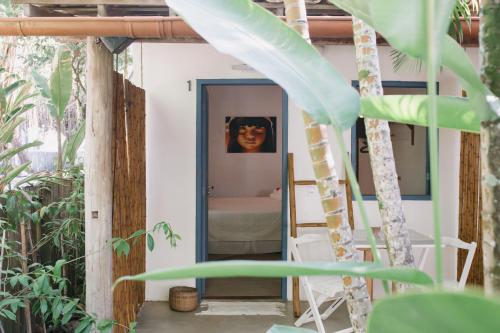 Jardin de l'établissement Pousada Sol Nascente Caraíva