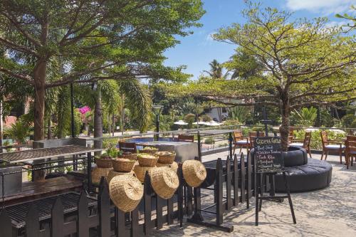 Un lugar para sentarse en Radisson Blu Resort, Goa