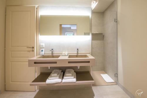 Kúpeľňa v ubytovaní Les Suites du Champagne de Venoge