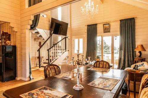 TV/trung tâm giải trí tại Maison de Montagne Florina