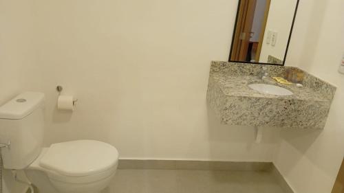 Koupelna v ubytování Centro Sul Express Hotel