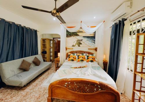 Postel nebo postele na pokoji v ubytování Buisson Guesthouse
