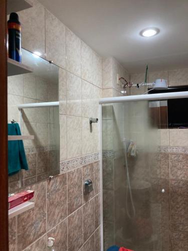 Koupelna v ubytování Apto Central