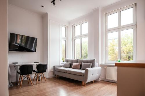 Posezení v ubytování Nocleg Słupsk