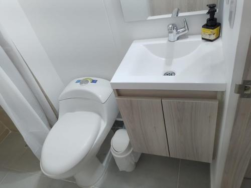 Phòng tắm tại Encanto de Serena