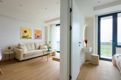 Χώρος καθιστικού στο hotelise l Pastel Apartment