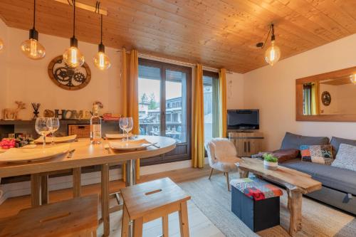 Et opholdsområde på Chamonix Sud - Bâtiment Iris 359 - Happy Rentals