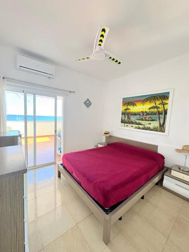 Ένα ή περισσότερα κρεβάτια σε δωμάτιο στο Apartamento Paraíso Playa Chica Santa Cruz de Tenerife
