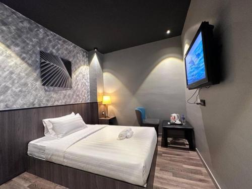 iBilik Hotel - KLIA 1 KLIA 2, Sepang客房内的一张或多张床位